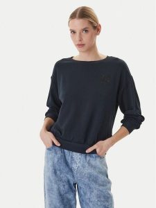 Roxy Bluza Surfing By Moonlight ERJFT05067 Czarny Regular Fit. Czarne bluzy Roxy, s, bez wzorów, bez kaptura. Za 219,99 zł.