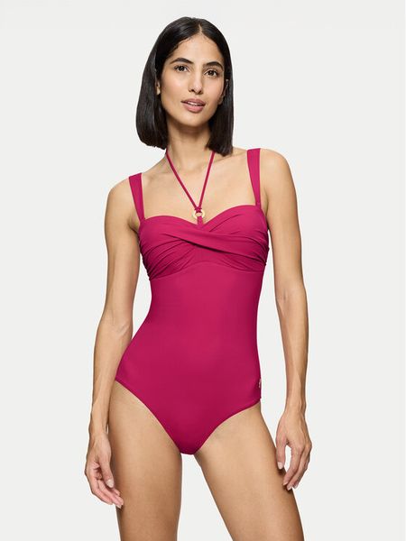 Triumph Strój kąpielowy Summer Twist 10222234 Różowy. Czerwone stroje jednoczęściowe Triumph, bez wzorów, z syntetyku. Za 339,99 zł.