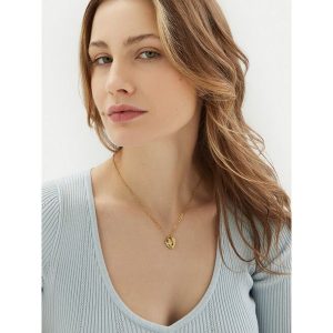 Naszyjnik Guess. Żółte naszyjniki Guess, złote. Za 259,99 zł.