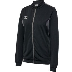 Damska bluza dresowa Hummel Authentic Pl. Czarne bluzy Hummel, bez wzorów, z dresówki, bez kaptura. Za 254,00 zł.