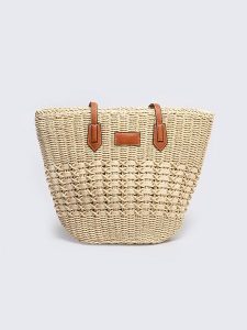 BIG STAR Shopper bag w kolorze beżowym - 47 x 35 cm rozmiar: onesize. Brązowe shopper bag Big Star, bez wzorów, z materiału, na ramię, bez dodatków. Za 119,99 zł.