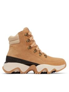 Sorel Trapery Kinetic™ Impact Conquest Wp Brązowy. Brązowe buty zimowe Sorel, ze skóry, bez obcasa, bez zapięcia. Za 769,99 zł.