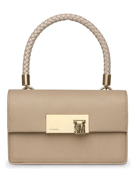 Steve Madden Torebka w kolorze beżowym - 20 x 11 x 4 cm rozmiar: onesize. Brązowe torebki klasyczne Steve Madden, bez wzorów, z materiału, przez ramię, bez dodatków. Za 219,08 zł.