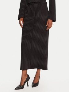 French Connection Spódnica midi 73ZBB Czarny Regular Fit. Czarne spódnice French Connection, bez wzorów, z syntetyku, midi. Za 359,99 zł.