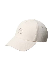 Calvin Klein Czapka Kobiety Bawełna beżowy, ONE SIZE. Brązowe czapki Calvin Klein, bez wzorów, z bawełny, eleganckie. Za 139,95 zł.