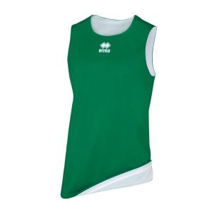 Tank Top Dla Dorosłych Errea Chicago dwustronny. Białe topy ERREA, m, bez wzorów, z materiału, bez kołnierzyka, bez ramiączek. Za 170,99 zł.