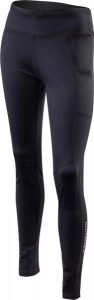 Damskie legginsy Klimatex Vilma czarne. Czarne legginsy PLASTIMO, bez wzorów, z dzianiny, długie. Za 211,99 zł.