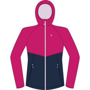 Damska kurtka z kapturem Silvini Gralba. Czerwone kurtki SILVINI, bez wzorów, z kapturem. Za 396,00 zł.