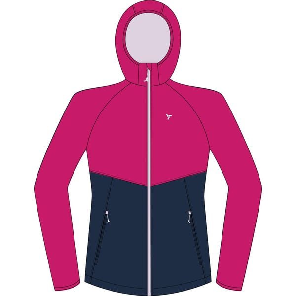 Damska kurtka z kapturem Silvini Gralba. Czerwone kurtki SILVINI, bez wzorów, z kapturem. Za 396,00 zł.