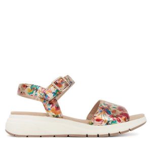 Sandały Caprice. Sandały Caprice, bez wzorów, bez obcasa, na płaskiej podeszwie, bez zapięcia. Za 339,99 zł.