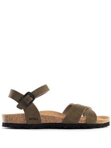 BAYTON Sandały "Vallado" w kolorze khaki rozmiar: 39. Brązowe sandały Bayton, bez wzorów, z otwartym noskiem, bez obcasa, bez zapięcia. Za 82,64 zł.