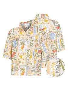 Eight2Nine Koszula w kolorze pomarańczowo-żółto-błękitnym rozmiar: M. Pomarańczowe koszule Eight2Nine, m, bez wzorów, bez kołnierzyka, bez ramiączek. Za 86,99 zł.