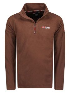 Canadian Peak Bluza polarowa "Tugeak" w kolorze brązowym rozmiar: M. Brązowe bluzy Canadian Peak, m, bez wzorów, z polaru, bez kaptura. Za 65,99 zł.