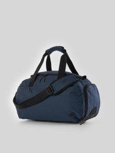 4F Torba sportowa (30 L) - granatowa Uniwersalny. Niebieskie torby podróżne i sportowe 4f, bez wzorów, z materiału, na ramię. Za 149,99 zł.
