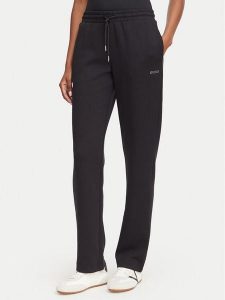 Guess Spodnie dresowe V6YB25 K4803 Czarny Regular Fit. Czarne spodnie dresowe Guess, m, z aplikacjami, z dresówki. Za 344,99 zł.
