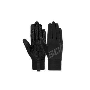 Rękawice narciarskie Reusch Ian Touch-Tec. Czarne rękawiczki REUSCH, bez wzorów. Za 175,00 zł.