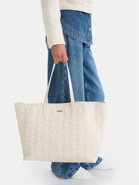 MEXX Torebka CEO-MEXX-L-014-09 Beżowy. Brązowe shopper bag Mexx, bez wzorów, z materiału, bez dodatków. Za 249,99 zł.