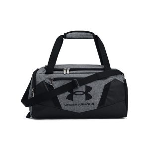 Niezaprzeczalna torba sportowa Under Armour 5.0 (XS). Czarne torby podróżne i sportowe Under Armour, bez wzorów, z materiału, na ramię, duże. Za 174,40 zł.