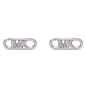 Kolczyki Michael Kors. Szare kolczyki Michael Kors, srebrne. Za 269,99 zł.