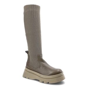 Szare Kozaki Artiker Damskie Wygodne Modne Buty. Szare kozaki ARTIKER, z aplikacjami, ze skóry, bez obcasa, na obcasie, bez zapięcia. Za 399,00 zł.