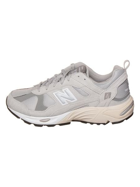 New Balance Skórzane sneakersy "878" w kolorze szarym rozmiar: 40. Szare trampki New Balance, bez wzorów, z materiału, bez zapięcia. Za 350,26 zł.