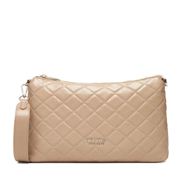 Torebka Nine West. Brązowe listonoszki Nine West, bez wzorów, bez dodatków. Za 179,99 zł.