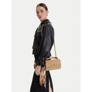 Torebka Just Cavalli. Brązowe torebki klasyczne Just Cavalli, bez wzorów, bez dodatków. Za 683,99 zł.