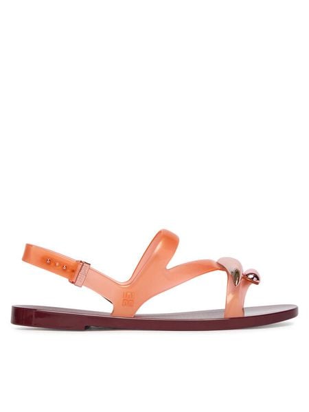 Melissa Sandały Melissa Iris Sandal Ad 37849 Kolorowy. Niebieskie sandały Melissa, bez wzorów, z tworzywa sztucznego, bez obcasa, na płaskiej podeszwie, bez zapięcia. Za 268,99 zł.