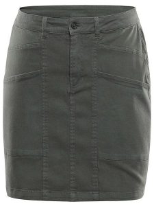 Alpine Pro Spódnica "Gaila" w kolorze khaki rozmiar: XL. Brązowe spódnice Alpine Pro, na co dzień, xl, bez wzorów, mini. Za 109,78 zł.
