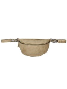 HIDE & STITCHES Skórzana saszetka w kolorze beżowym - 22,5 x 14 x 5,5 cm rozmiar: onesize. Brązowe nerki i saszetki HIDE & STITCHES, bez wzorów, z materiału. Za 117,99 zł.