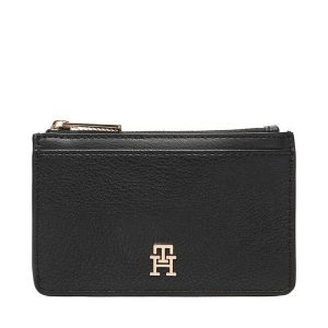 Portfel Tommy Hilfiger. Czarne portfele TOMMY HILFIGER, bez wzorów. Za 209,99 zł.