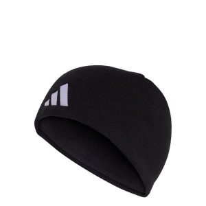 Czapka TIRO LIGHT FLEECE BEANNIE. Białe czapki ADIDAS, bez wzorów, z dzianiny, sportowe. Za 119,00 zł.