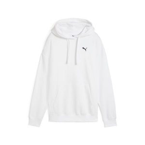 Bluza damska z kapturem Puma ESS Relaxed. Białe bluzy Puma, bez wzorów, z kapturem. Za 243,00 zł.