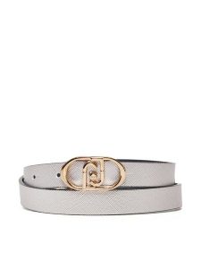 Liu Jo Pasek Damski Hips Belt H 2Cm AA5229 E0087 Srebrny. Szare paski Liu Jo, bez wzorów, ze skóry. Za 169,99 zł.