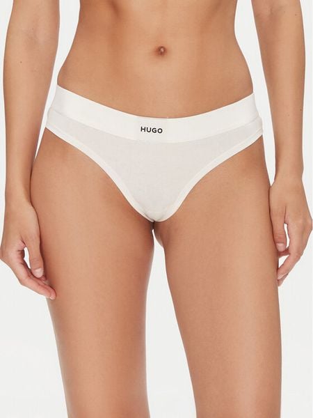 HUGO Figi klasyczne Brief Red Label 50502754 Écru. Czerwone figi Hugo, bez wzorów, z bawełny. Za 69,99 zł.