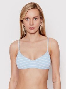 Roxy Góra od bikini Into The Sun ERJX304651 Niebieski. Niebieskie bikini Roxy, bez wzorów, z syntetyku. Za 149,99 zł.