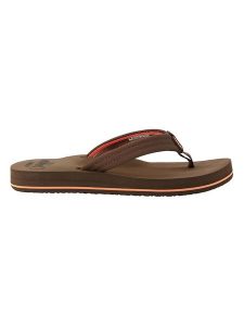 Reef Japonki "Cushion Breeze" w kolorze brązowym rozmiar: 42,5. Brązowe klapki Reef, bez wzorów, z otwartym noskiem, bez obcasa. Za 92,42 zł.