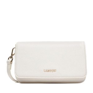 Torebka Lasocki. Białe listonoszki Lasocki, bez wzorów, bez dodatków. Za 129,99 zł.