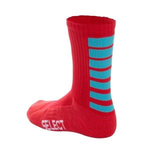 Skarpetki Select Sports Striped. Czerwone skarpetki Select, bez wzorów. W wyprzedaży za 23,00 zł.