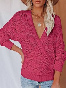 Milan Kiss Sweter w kolorze różowym rozmiar: L. Różowe swetry oversize Milan Kiss, l, bez wzorów, z bawełny, bez ramiączek. Za 166,95 zł.
