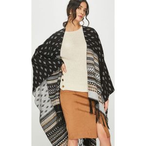 Answear - Poncho. Kurtki marki ANSWEAR. W wyprzedaży za 79,90 zł.
