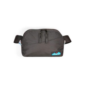 Nerka Kavu Pint Size - black. Czarne nerki i saszetki KAVU, bez wzorów. Za 125,99 zł.
