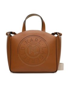 KARL LAGERFELD Torebka A1W30058 Beżowy. Brązowe torebki klasyczne KARL LAGERFELD, bez wzorów, ze skóry, bez dodatków. Za 659,99 zł.