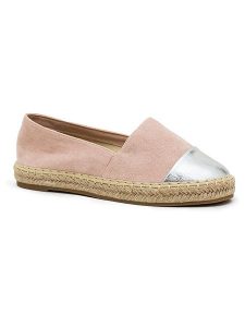 Foreverfolie Espadryle w kolorze jasnoróżowym rozmiar: 36. Różowe espadryle Foreverfolie, bez wzorów, bez obcasa. Za 87,81 zł.