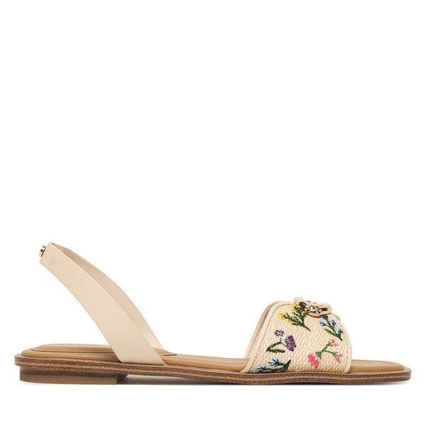 Sandały Aldo. Brązowe sandały ALDO, bez wzorów, bez obcasa, na płaskiej podeszwie, bez zapięcia. Za 249,99 zł.