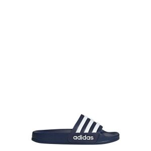 Klapki Adilette Shower. Białe klapki ADIDAS, bez wzorów, bez obcasa. Za 109,00 zł.