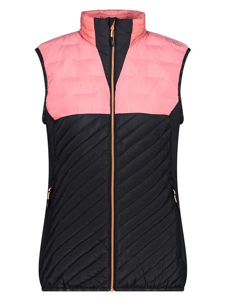 CMP Kamizelka hybrydowa w kolorze jasnoróżowo-czarnym rozmiar: 42. Czarne kamizelki CMP, s, bez wzorów, z materiału, bez kołnierzyka, bez ramiączek, bez kaptura. Za 218,05 zł.