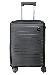 Geographical Norway Walizka "Solvable" w kolorze czarnym - 34 x 53 x 21 cm rozmiar: onesize. Czarne walizki Geographical Norway, bez wzorów, z materiału. Za 130,99 zł.