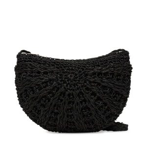 Torebka ONLY. Czarne listonoszki ONLY, bez wzorów, bez dodatków. Za 69,99 zł.