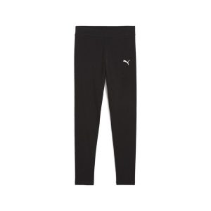 Młodzieżowe legginsy ESS PUMA Black. Czarna legginsy Puma, bez wzorów, z gumy. Za 109,00 zł.